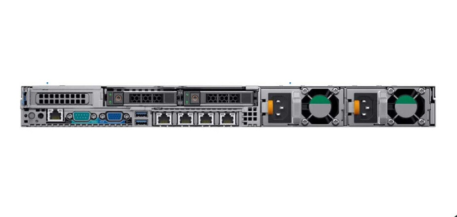 DELL PowerEdge R640, 10x 2,5" + 2x 2,5" rear, 3xLP, 24xDDR4, Rack 1U, optional up to 12x2,5" NVMe