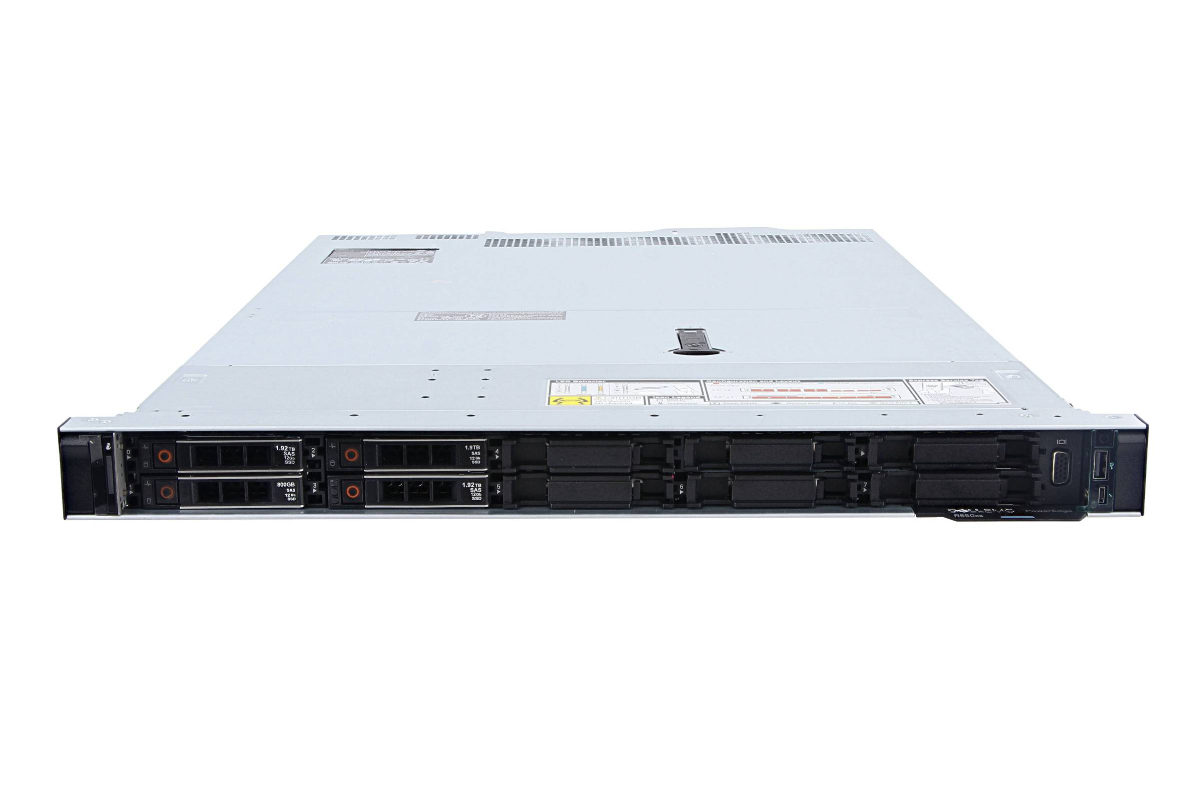 DELL PowerEdge R650xs, 10x 2,5", 3xLP, 16xDDR4, Rack 1U, optional up to 10x2,5" NVMe