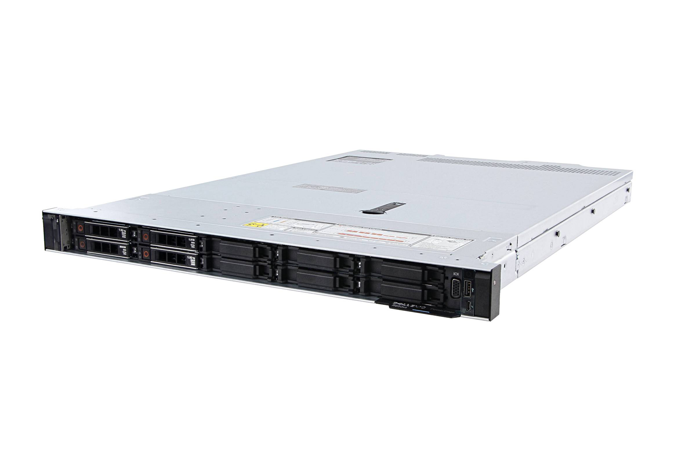 DELL PowerEdge R650xs, 10x 2,5", 3xLP, 16xDDR4, Rack 1U, optional up to 10x2,5" NVMe
