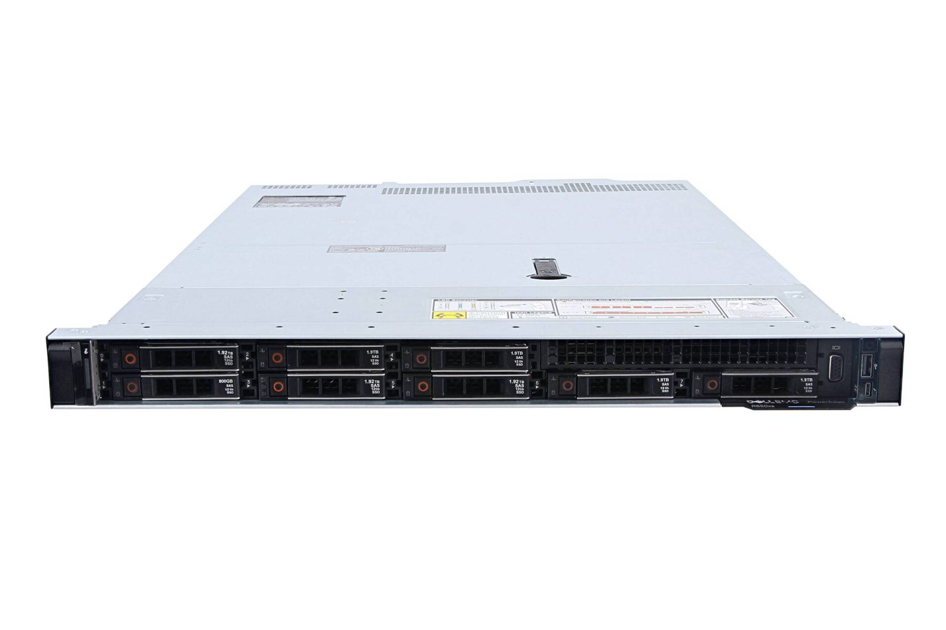 DELL PowerEdge R650xs, 8x2,5", 3xLP, 16xDDR4, Rack 1U, max 8x2,5" NVMe