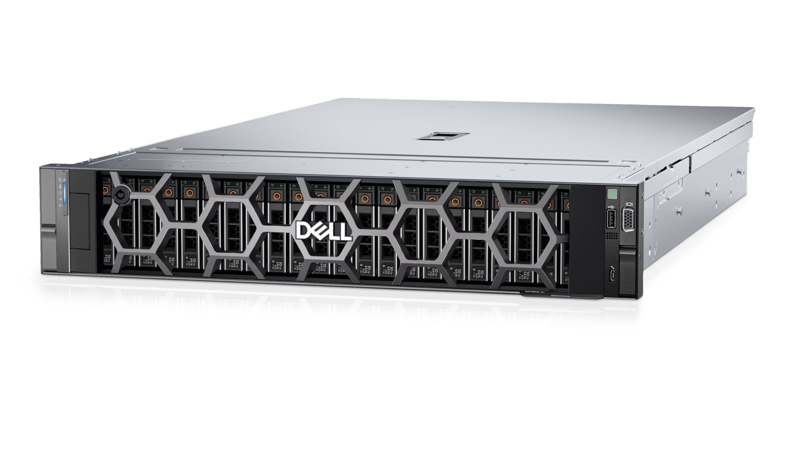 DELL PowerEdge R750, 16x 2,5" SAS/SATA + 8x 2,5" NVMe + 4x 2,5" rear, 2xLP, 2xHP, 32xDDR4, Rack 2U