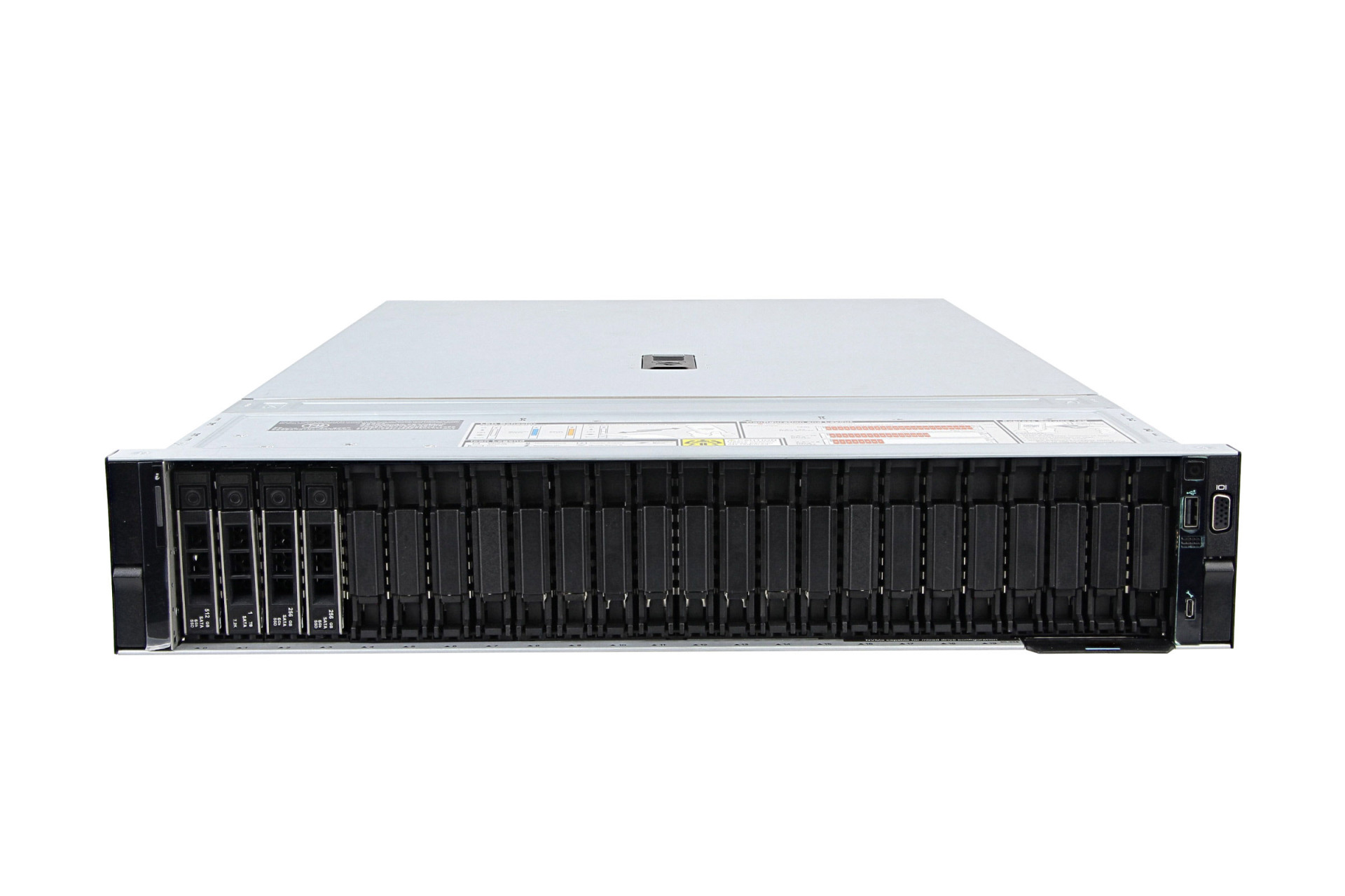 DELL PowerEdge R750, 24x2,5", 2xLP, 6xHP, 32xDDR4, Rack 2U, max 8x2,5" NVMe