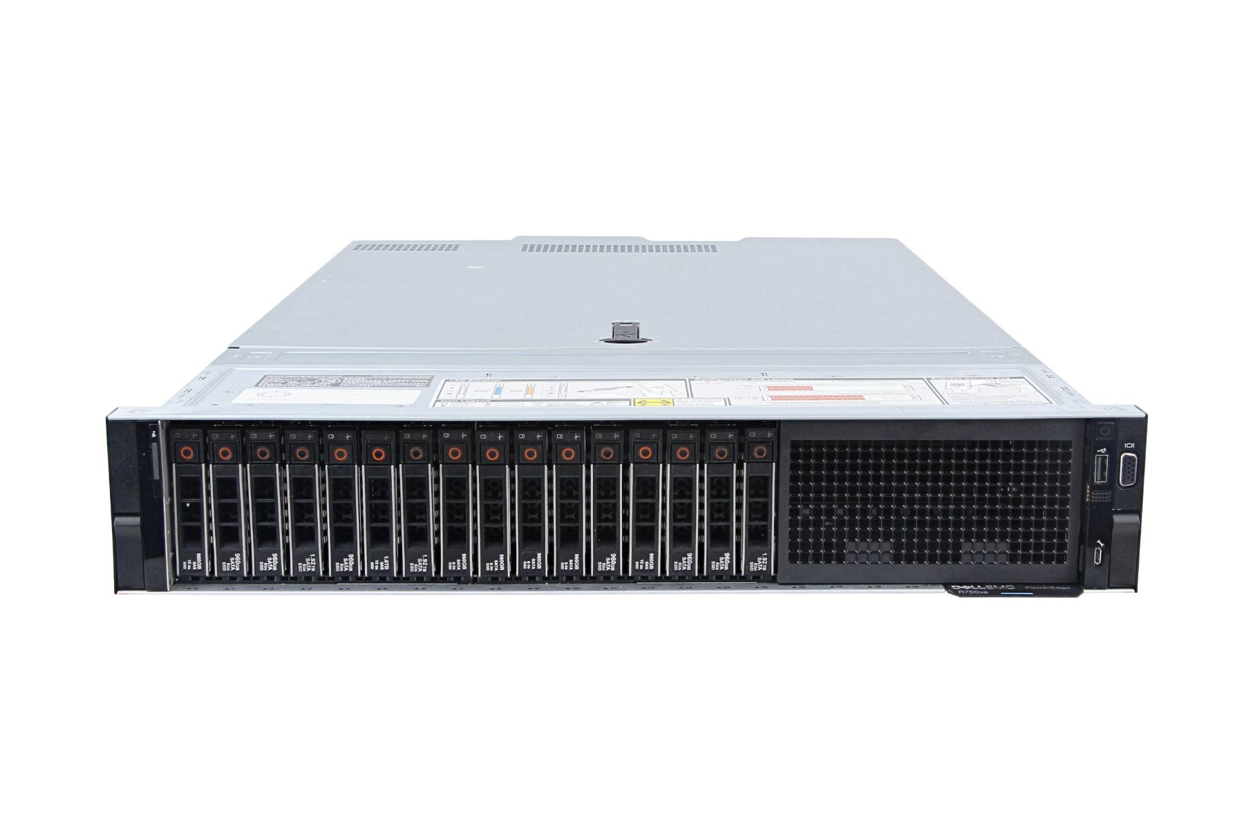 DELL PowerEdge R750xs, 16x2,5", 6xLP, 16xDDR4, Rack 2U