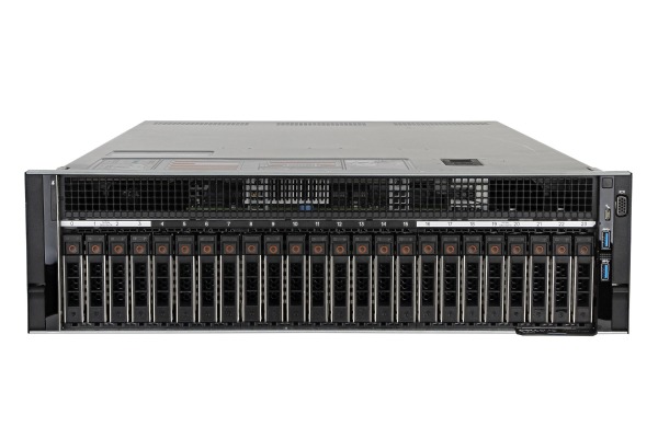 DELL PowerEdge R940, 24x2,5", 3xLP, 13xHP, 48xDDR4, Rack 3U, max 12x2,5" NVMe
