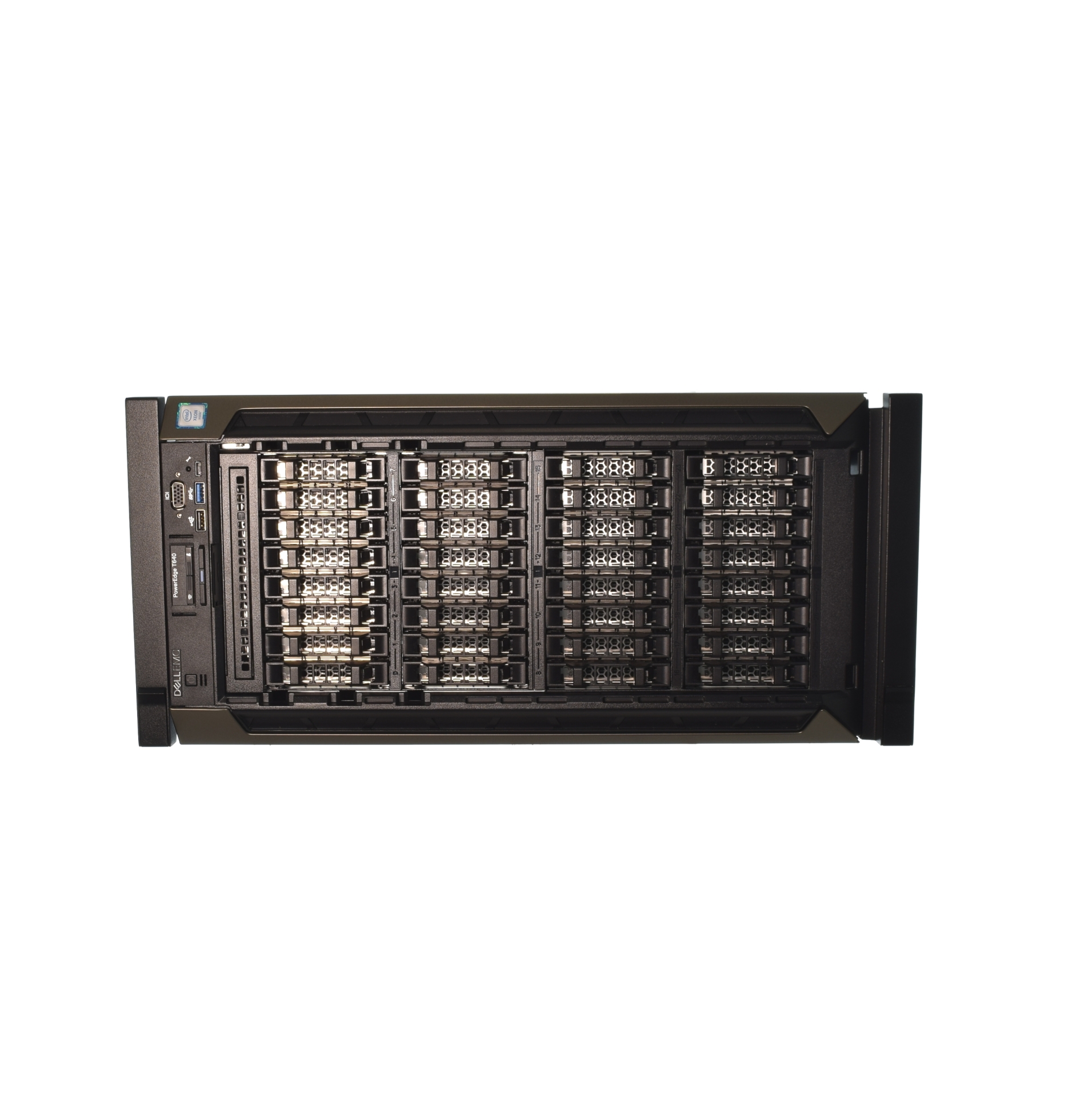 DELL PowerEdge T640 Rack, 32x2,5", 9xHP, 24xDDR4, Rack 5U