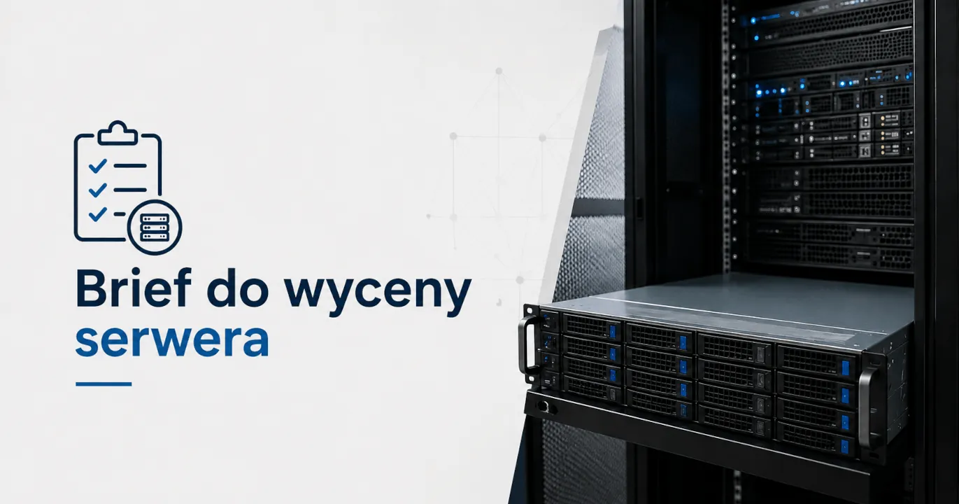brief do wyceny sewera