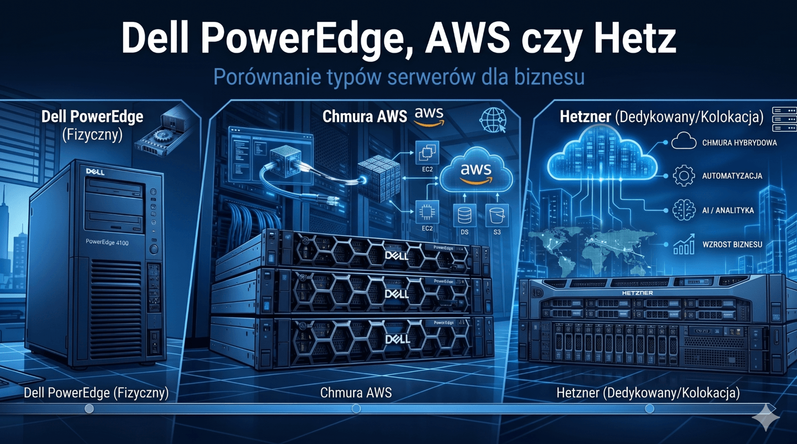 serwer dell vs aws hetz